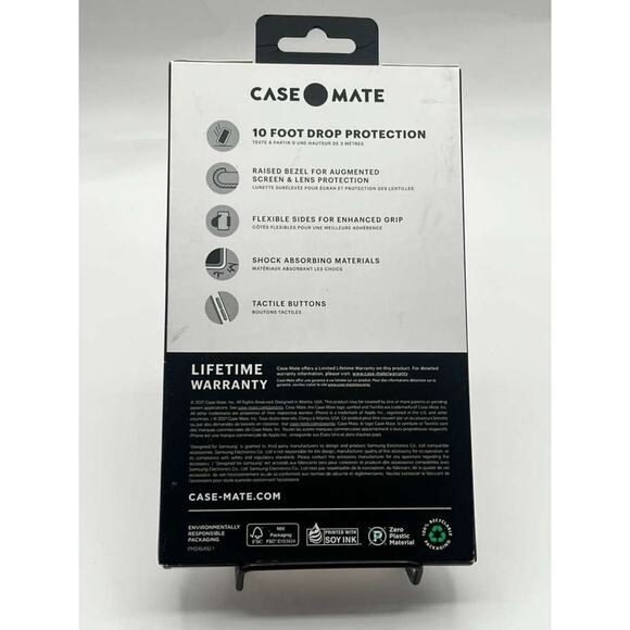 Case-Mate Twinkle Case for Samsung Galaxy S21 FE 5G – Gold Glitter Anti-Scratch - Picture 3 of 3